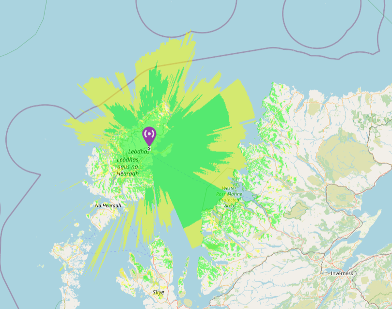 Coverage map